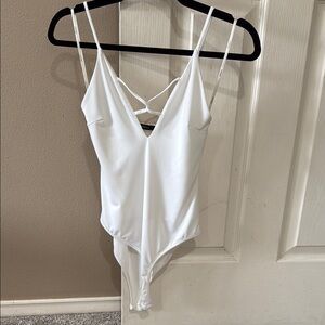 Forever 21 White Bodysuit